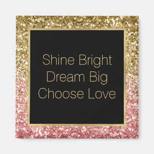 Glitzy Glitzy Glitzer Sparkasse      Magnet