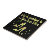 GLITZY GOLD ACCOUNTANT DIVA DESIGN FLIESE (Seite)