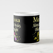 GLITZY GOLD ADMIN ASST PERSONALISIERTE MUG Jumbo-Tasse (Vorderseite)