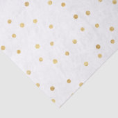 Glitzy Gold Confetti Seidenpapier (Detail)