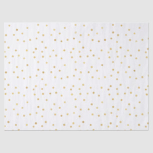 Glitzy Gold Confetti Seidenpapier