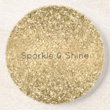 Glitzy Gold Glam Glitzer Sparkle