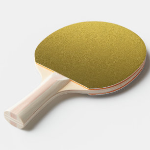 Glitzy-Gold-Glitzer Tischtennis Schläger