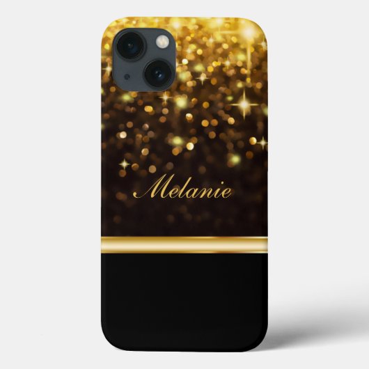 Glitzy iPad Case Monogram Bling (Rückseite)