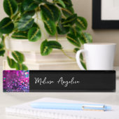 Glitzy Ladys Bling Monogram Namensplakette
