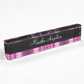 Glitzy Ladys Monogram Namensplakette