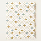 Glitzy Mermaid Blue Gold Sparkone Glitzer Planer (Rückseite)