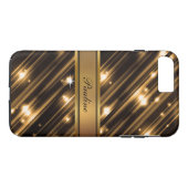 Glitzy Monogram Style Case-Mate iPhone Hülle (Rückseite (Horizontal))
