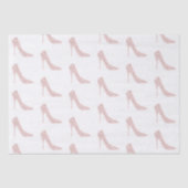 Glitzy Pink Diamond Heelse Seidenpapier (Vorderseite)