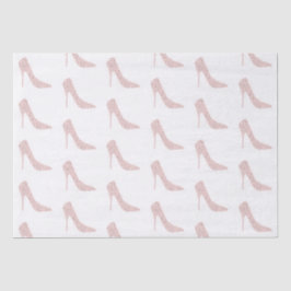 Glitzy Pink Diamond Heelse Seidenpapier