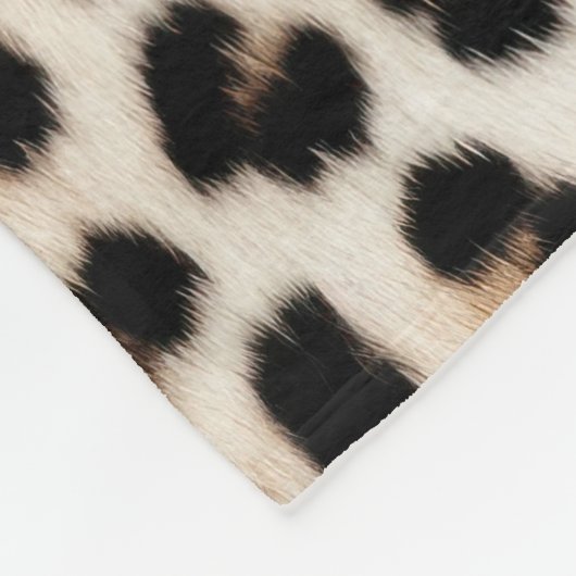 Glitzy Pink Glitzer Gold Eyelashes Leopard Fleecedecke (Ecke)