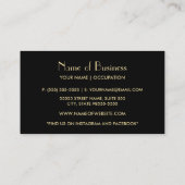 Glitzy Pink IMITATS Sequin Pattern Fashion Consult Visitenkarte (Rückseite)