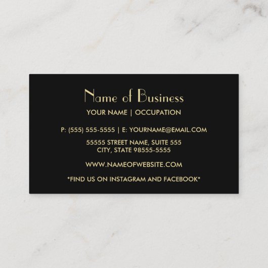 Glitzy Pink IMITATS Sequin Pattern Fashion Consult Visitenkarte (Rückseite)