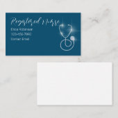 Glitzy Registered Nurse Simple Visitenkarte (Vorne/Hinten)