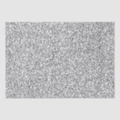 Glitzy Silver Imitats Glitzer Seidenpapier (Vorderseite)