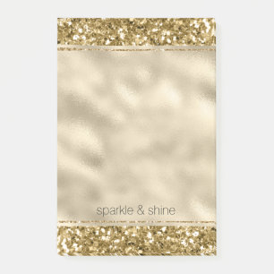 Glitzy-Sparkone-Gold-Glitzer       Post-it Klebezettel