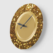 Glitzy Wall Decke Kitchenuhr Große Wanduhr (Winkel)