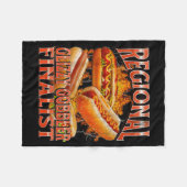 Glizzy Gobbler Lustiger Wiener Hot Dog Meme Bootle Fleecedecke (Vorderseite (Horizontal))