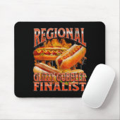 Glizzy Gobbler Lustiger Wiener Hot Dog Meme Bootle Mousepad (Mit Mouse)