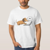 Glizzy Hot Dog T-Shirt (Vorderseite)