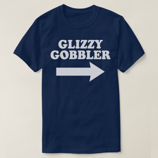 Glizzy oder Zeigepfeil T-Shirt (Design vorne)
