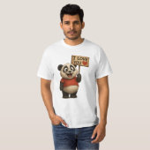 Glizzy, Panda & Polar Bear Gang T - Shirt. T-Shirt (Vorne ganz)