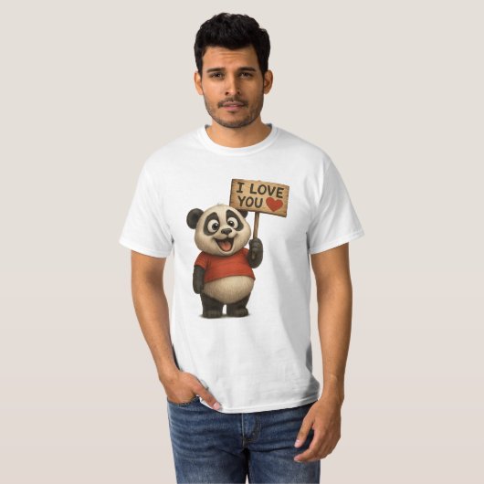 Glizzy, Panda & Polar Bear Gang T - Shirt. T-Shirt (Vorne ganz)