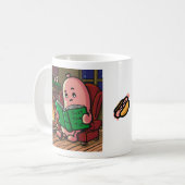 Glizzy's "Just the Tip of the Morning" Kaffeetasse (Vorderseite Links)