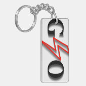 GLO-Kette Schlüsselanhänger (Vorderseite links)