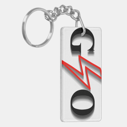 GLO-Kette Schlüsselanhänger (Vorderseite links)