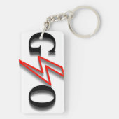 GLO-Kette Schlüsselanhänger (Rückseite)