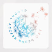 Global Access Bars Day Labels Etiketten (Design 2)