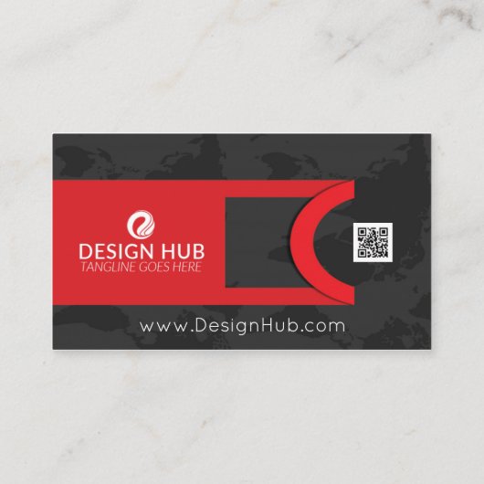 Global berufliche Visitenkarte (Rückseite)