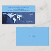 Global Business Card Visitenkarte (Vorne/Hinten)