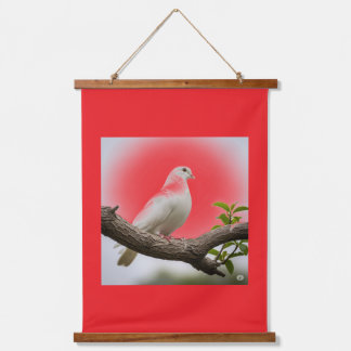 "Global Charm – Artisan Wall Tapestry from India" Wandteppich Mit Holzrahmen