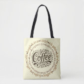 Global Coffee Circle Tasche (Vorderseite)