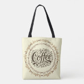 Global Coffee Circle Tasche (Rückseite)