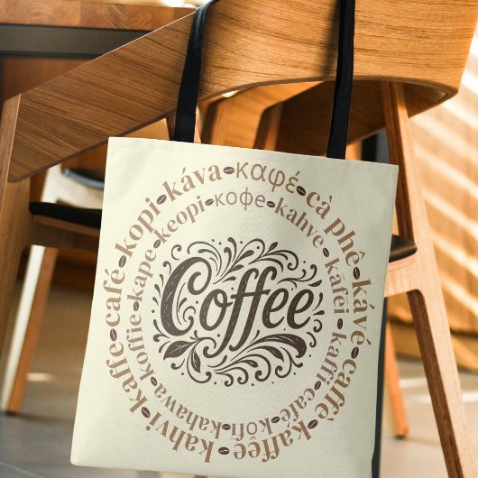 Global Coffee Circle Tasche