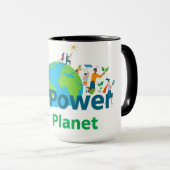 Global Community Action for Earths Future Tasse (VorderseiteRechts)