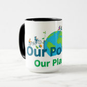 Global Community Action for Earths Future Tasse (Vorderseite Links)