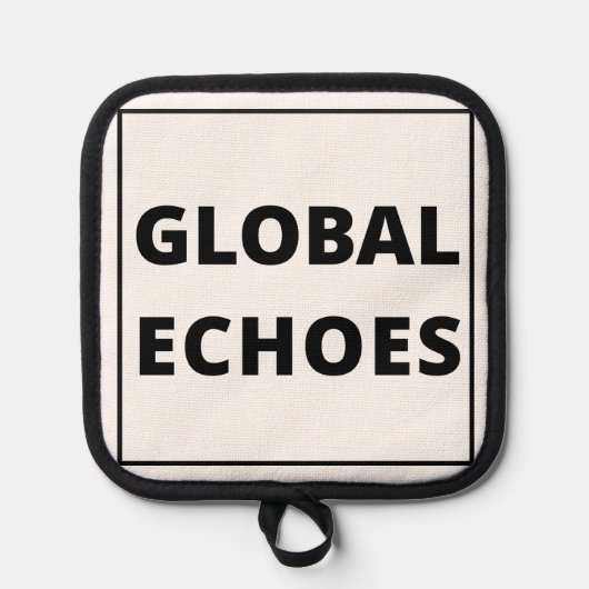 Global Echoes Topflappen (Vorderseite)