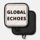 Global Echoes Topflappen (Vorderseite/Rückseite)