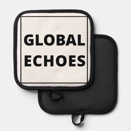 Global Echoes Topflappen (Vorderseite/Rückseite)