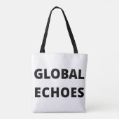 Global Echos Tote Bag Tasche (Rückseite)
