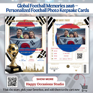 Global Football Erinnerungen 2026 Karten