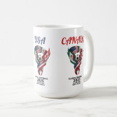 Global Football North America 2026  Kaffeetasse (VorderseiteRechts)
