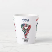Global Football North America 2026  Milchtasse (Vorderseite)