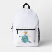 Global Fried by Jaime Bedruckter Rucksack (Vorderseite)