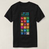 Global Goals Poster UN SDGs 2030 Poster United N T-Shirt (Design vorne)