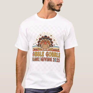 Global Gobble Erntedank T - Shirt 2025